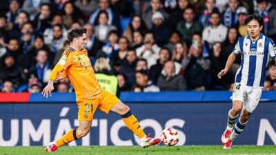 "Реал" в гостях обыграл "Реал Сосьедад" в первом полуфинальном матче Кубка Испании