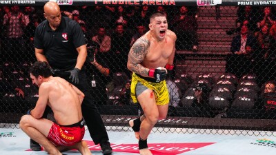 Армен Петросян проиграл бой Брунно Феррейре удушающим приёмом на UFC 313