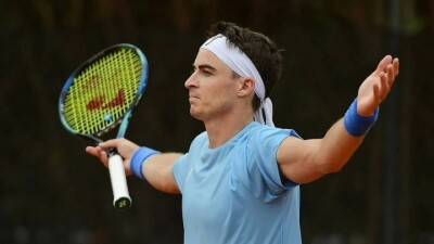 Тимофей Скатов провёл четвертьфинальный матч на турнире в Греции