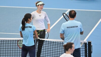 Сборная Казахстана в преддверии квалификации Billie Jean King Cup