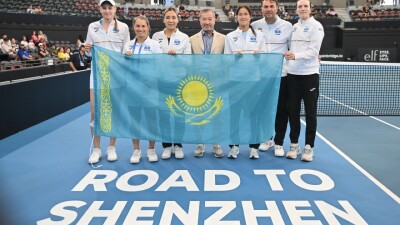 Сборная Казахстана в третий раз в своей истории вышла в финальную стадию "Кубка Билли Джин Кинг"