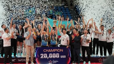 Казахстанский клуб "Жетысу" выиграл женскую Лигу чемпионов Азии по волейболу 