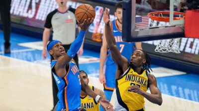 "Оклахома" сравняла счёт в финальной серии плей-офф НБА против "Индианы" 