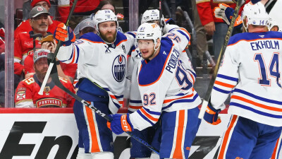 Кубок Стэнли: "Эдмонтон" ушёл с 0:3 и обыграл "Флориду" в четвёртом матче финала