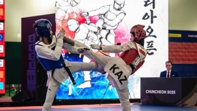 Таэквондо: казахстанка завоевала бронзу на международном турнире в Южной Корее
