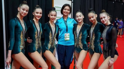 Последний старт перед ЧМ: сборная Казахстана по художественной гимнастике выступит на турнире Challenge Cup