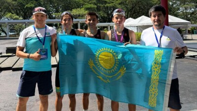 Сборная Казахстана по триатлону завоевала три медали на Кубке Азии в Малайзии