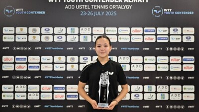 Настольный теннис: казахстанцы завоевали три медали на международном турнире в Алматы 