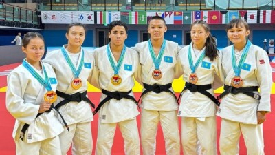 Казахстан завоевал шесть медалей на чемпионате Азии по дзюдо среди кадетов