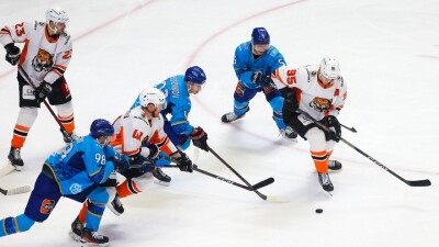 Видеообзор матча КХЛ "Барыс" – "Амур"