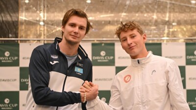 Александр Бублик откроет домашний матч "Кубка Дэвиса"