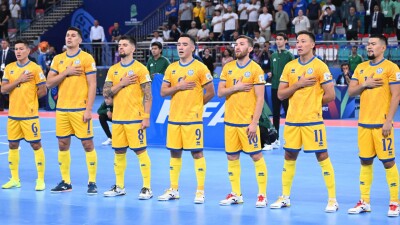 Казахстан назвал стартовый состав на второй матч ЧМ–2024 по футзалу 