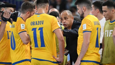 Казахстан назвал состав на матч с Аргентиной за полуфинал ЧМ-2024 по футзалу 