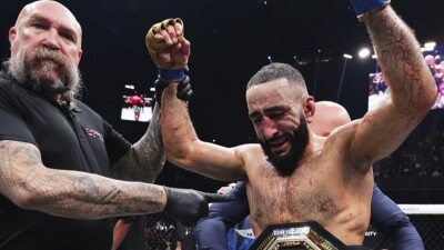 Чемпион UFC отреагировал на новость о титульнике против Рахмонова