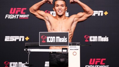 Результаты взвешивания UFC Vegas 99