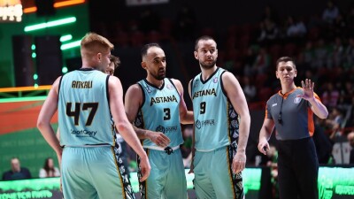 Страшным разгромом завершился матч "Астаны" в Единой лиге ВТБ