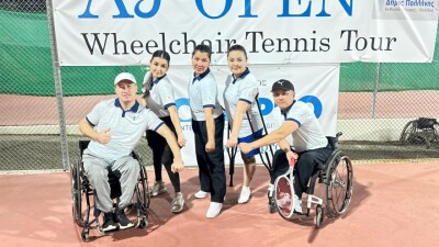 Казахстанские теннисисты на колясках удачно выступили на турнире ITF