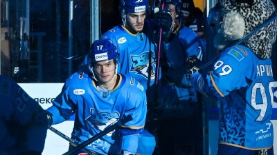 "Барыс" объявил состав на матч КХЛ с "Ак Барсом" 