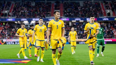 Казахстан и Австрия назвали стартовые составы на матч Лиги наций 