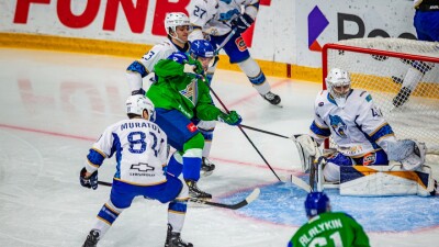 Видеообзор матча КХЛ "Салават Юлаев" – "Барыс"