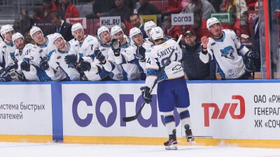 Громкой сенсацией завершился матч "Барыса" в КХЛ