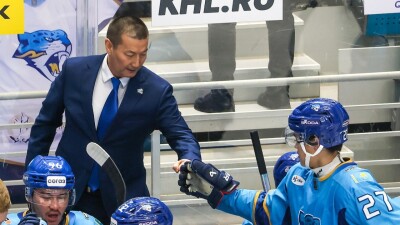 "Барыс" показал победную раздевалку после сенсационного матча в КХЛ