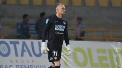 Иностранный вратарь рассказал о своем будущем в "Ордабасы"