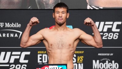 Рахмонов и Гэрри провели дуэль взглядов перед боем на UFC 310