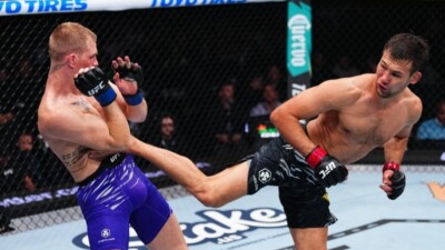 Видео полного боя Шавкат Рахмонов – Иэн Гэрри на турнире UFC 310