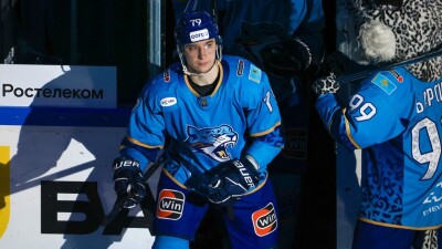 "Барыс" назвал состав на выездную серию матчей КХЛ