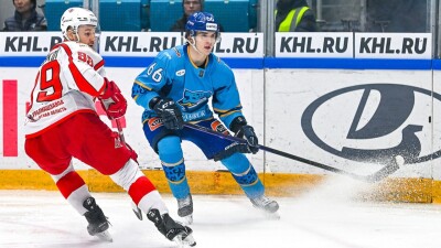 Видеообзор матча "Барыс" – "Автомобилист" в КХЛ