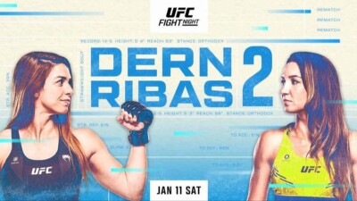 Прямая трансляция турнира UFC Fight Night 249 с главным боем Дерн – Рибас