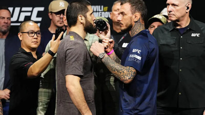 Прямая трансляция турнира UFC 311 с главным боем Махачев – Мойкано