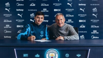 Защитник сборной Узбекистана официально перешёл в "Манчестер Сити"