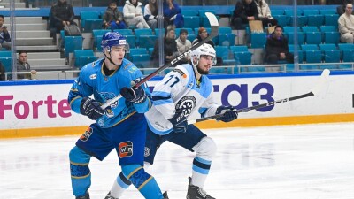 Видеообзор матча КХЛ "Барыс" – "Сибирь"