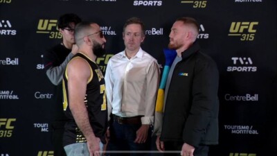 Белал Мухаммад и Джек Делла Маддалена провели первую битву взглядов перед UFC 315