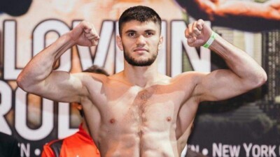 Избиением и нокаутом завершился бой Али Ахмедова за титул WBC