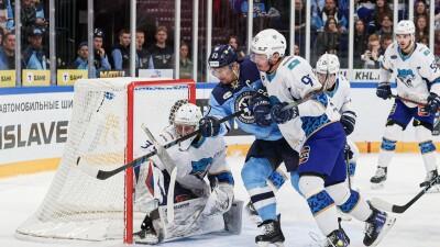5 шайбами обернулся матч "Барыса" в КХЛ