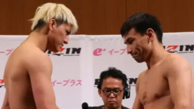 Мощной зарубой завершился бой топового казахстанца на турнире RIZIN 50