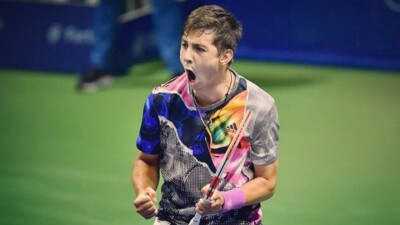Казахстанский теннисист проиграл в 1/8 финала турнира ATP в Мюнхене