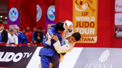 Досрочно завершилась схватка Казахстан – Узбекистан за медаль ЧА-2025 по дзюдо 