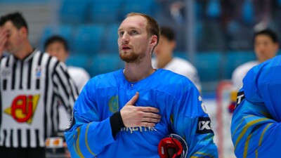 Со счётом 3:2 закончился товарищеский матч сборной Казахстана перед ЧМ-2025 по хоккею