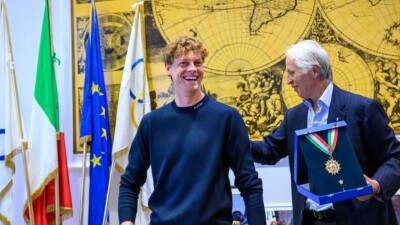 Лучший теннисист мира получил высшую награду НОК Италии