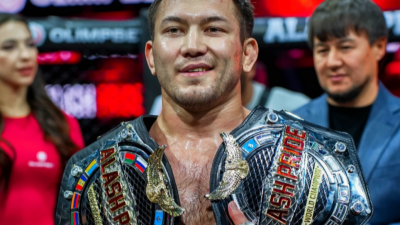 Непобеждённый казахстанский боец "уничтожил" бразильца на турнире Alash Pride FC 108