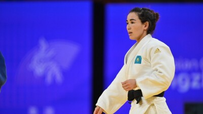Видео финальной схватки Абибы Абужакыновой на ЧМ-2025 по дзюдо