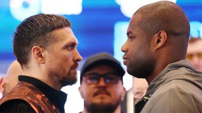 В Лондоне скандировали фамилию Усика на битве взглядов украинца с Дюбуа