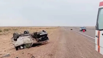 Появилось видео с места смертельного ДТП с участием жены Шавката Рахмонова