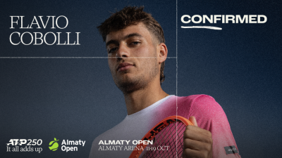 17-я ракетка мира сыграет на турнире ATP 250 Almaty Open