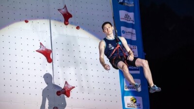 Казахстанский скалолаз завоевал "бронзу" Всемирных игр в Китае 
