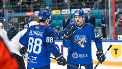 "Барыс" назвал состав на матч с московским "Динамо" в КХЛ